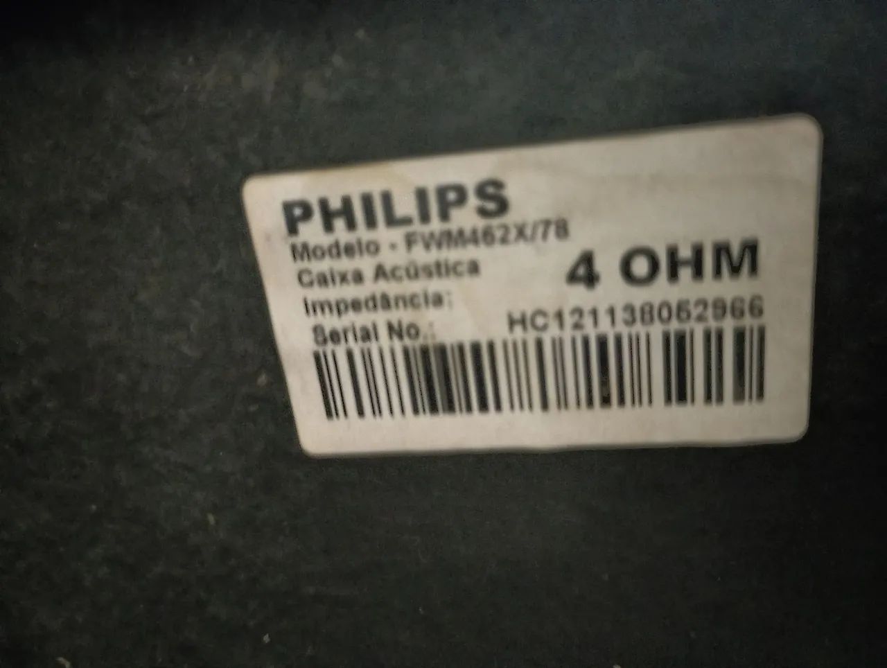 Conjunto duas caixas de som Philips em perfeito estado funciona perfeitamente  - Foto 4