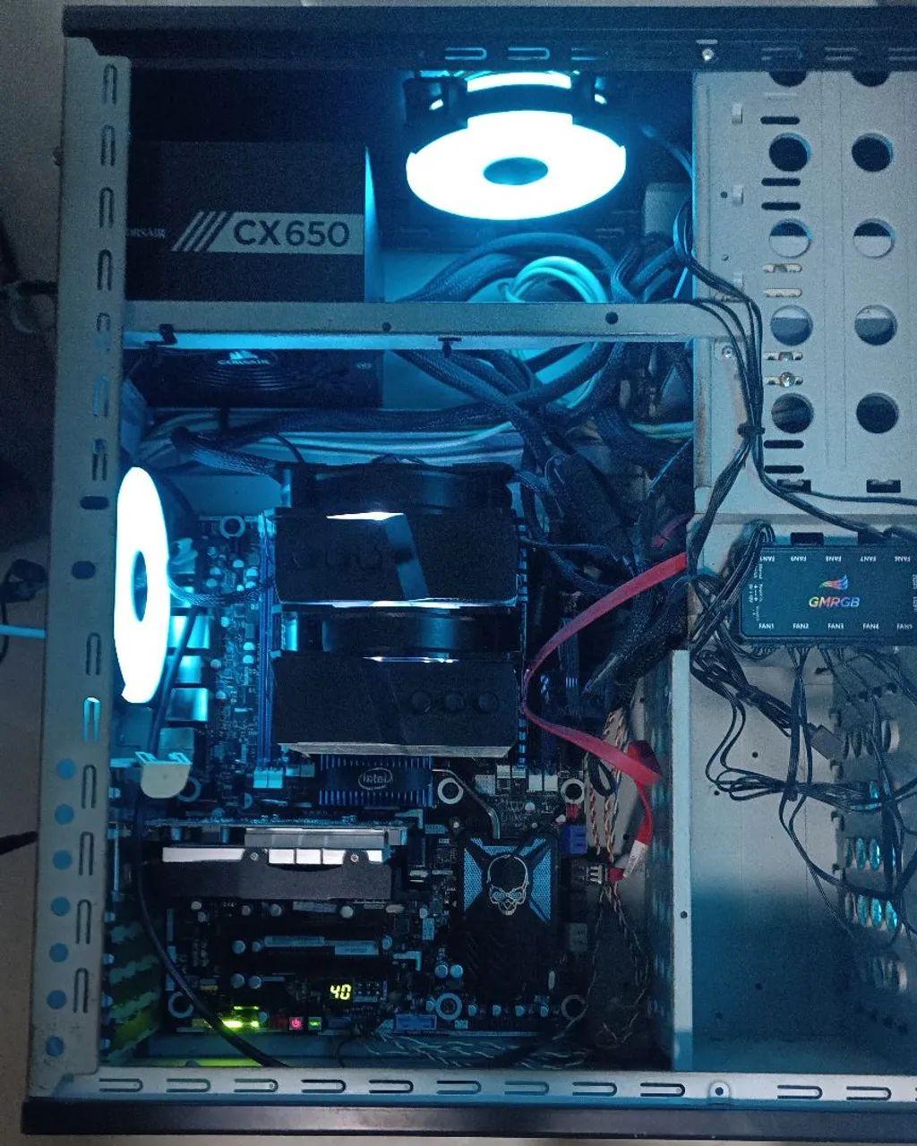 GABINETE GAMER COM PLACA MÃE INTEL  FX79SR - Foto 5
