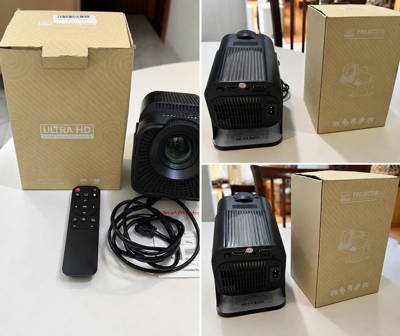  PROJETOR ULTRA HD HY320  - Foto 2