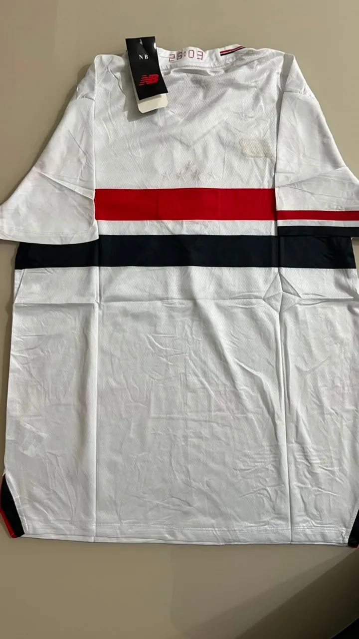 Camisa São Paulo 25/26 Principal - Nova - Tam G - Foto 2