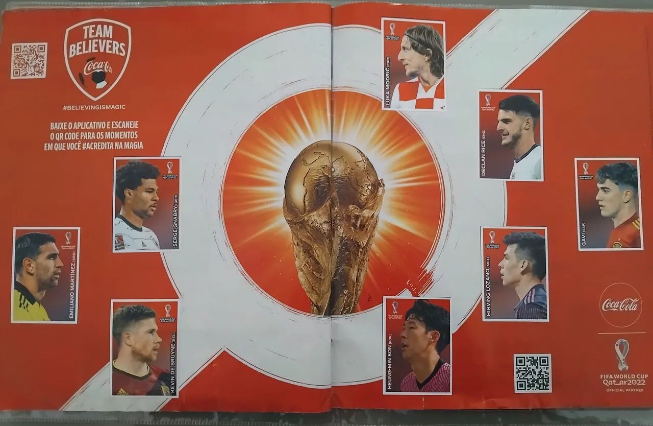 Álbum da copa 2022 completo com capa protetora  - Foto 4