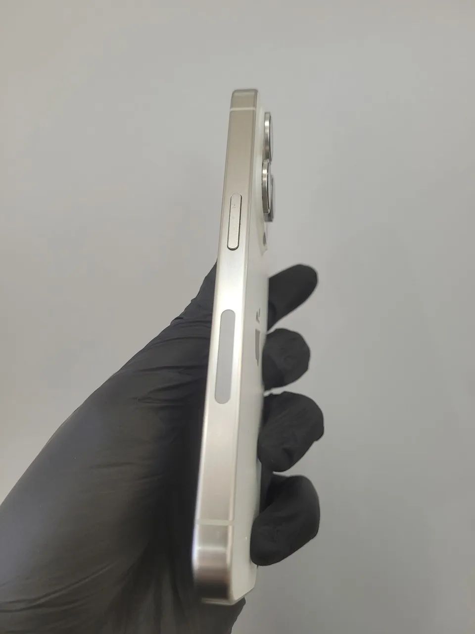 Carcaça Original iPhone 15 Pro Branco Completa Usada Sem Chip - Foto 4