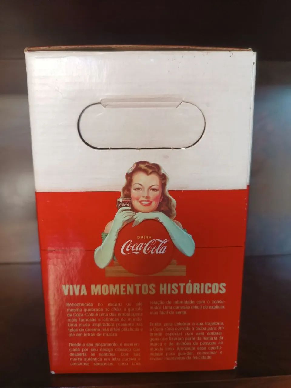 Garrafas colecionáveis coca cola caixa original  - Foto 4