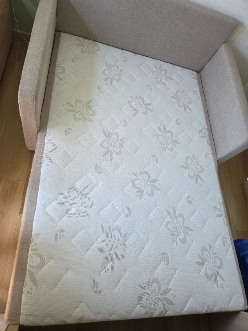 Sofa cama casal. Herval Aurora Linho.  - Foto 3