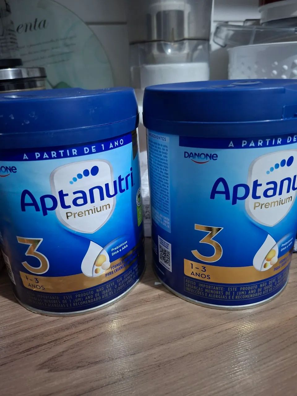 Lata de leite para artesanato vazia