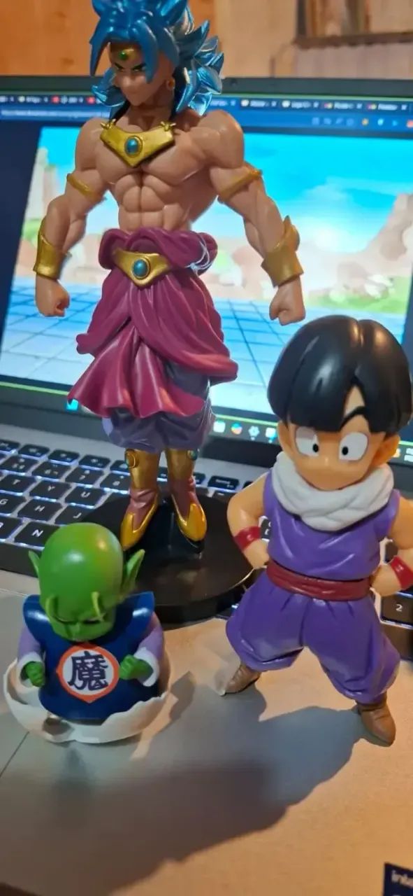 Action Figures Dragon Ball Z - Gohan , Picolo E Broly - Foto 3