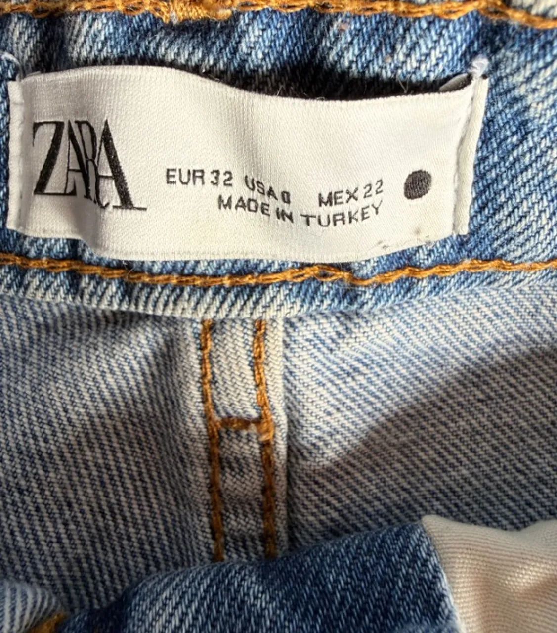short Zara jeans feminino - Foto 2