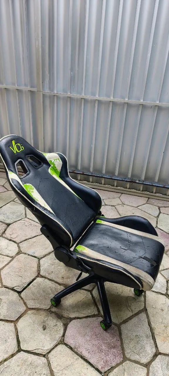 Cadeira Gamer Máquina 100% (S/ Apoio Braço)