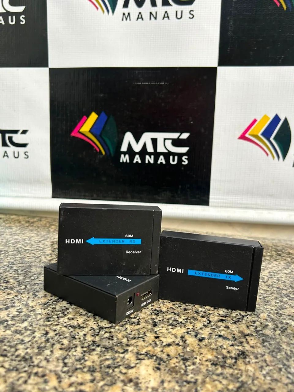 Extensor de rede cabo RJ45, Hdmi de até 60m - Foto 2