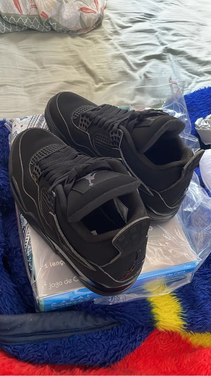 Air Jordan 4 Black Cat - Foto 4
