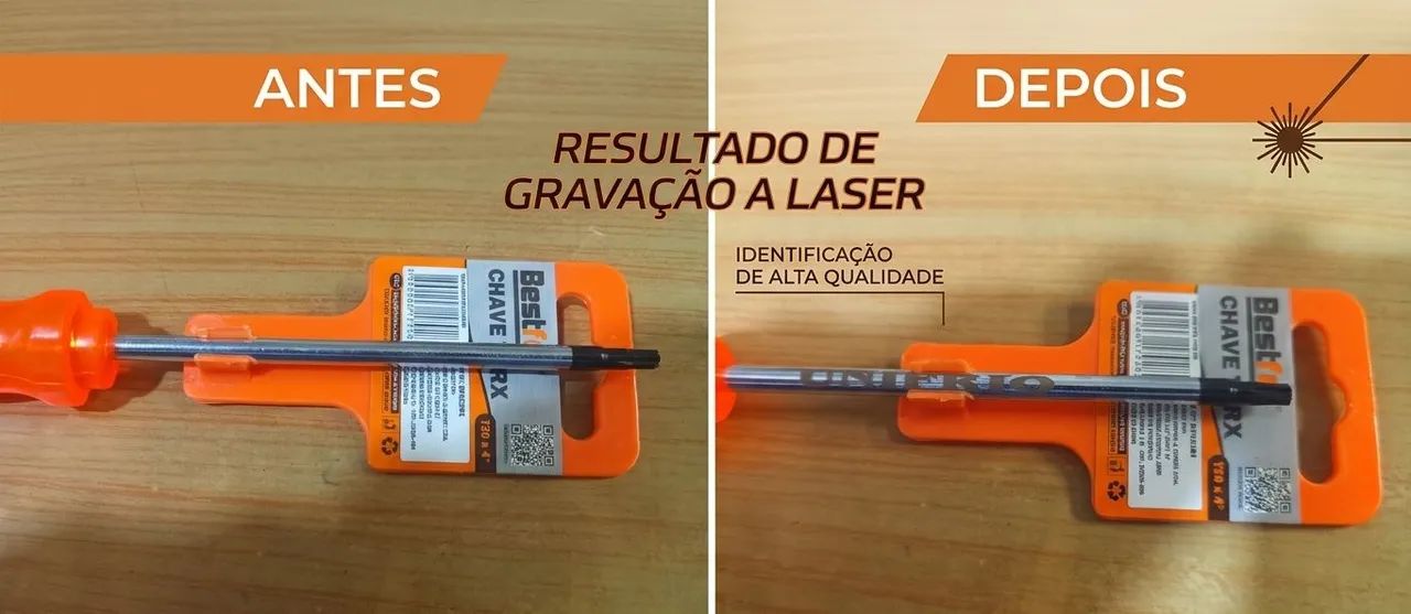 Gravação a laser em Peças e Ferramentas  - Foto 3