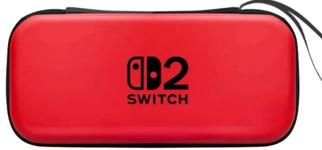 Case Vermelha Para Nintendo Switch 2 Nova