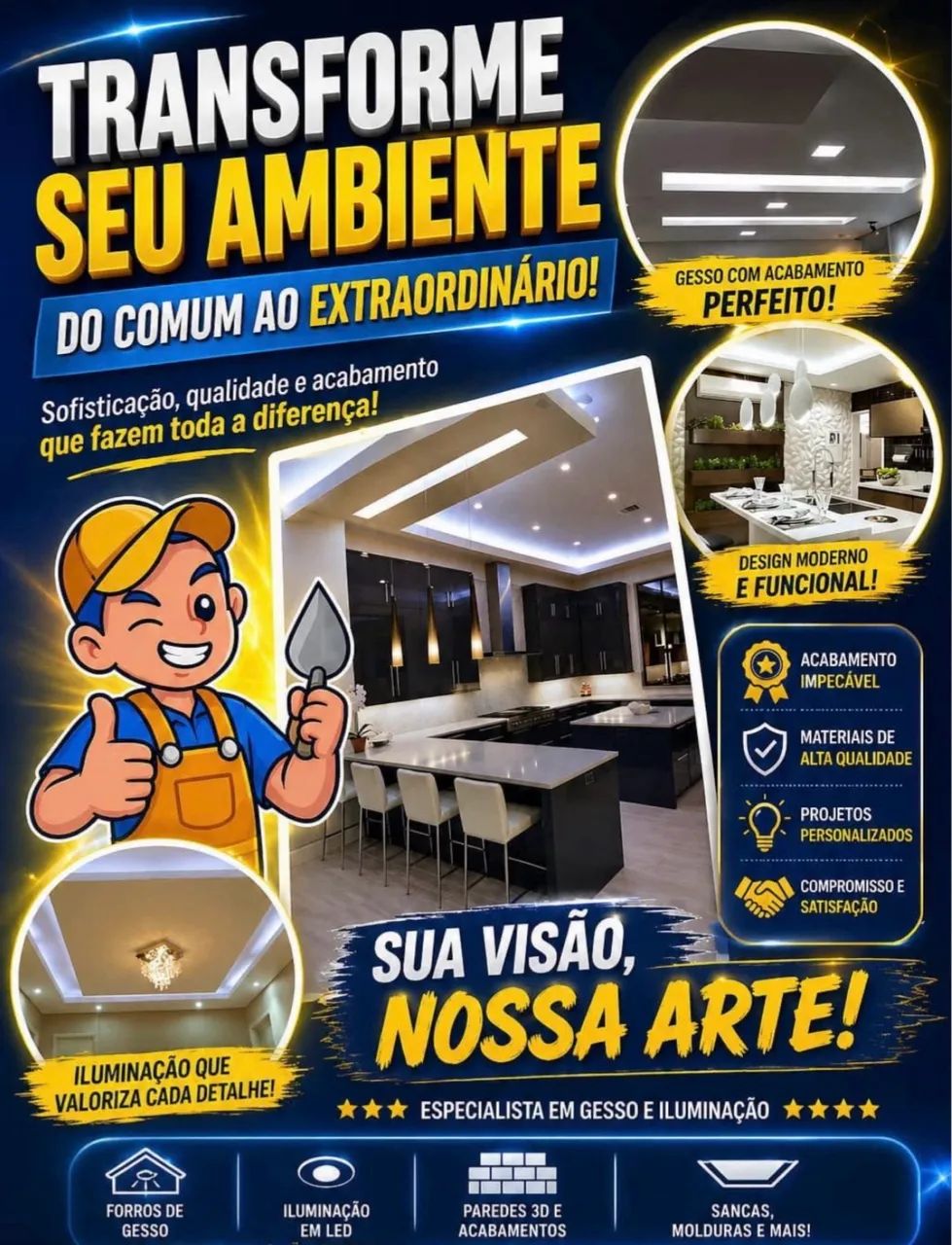 Gesso e Drywall 