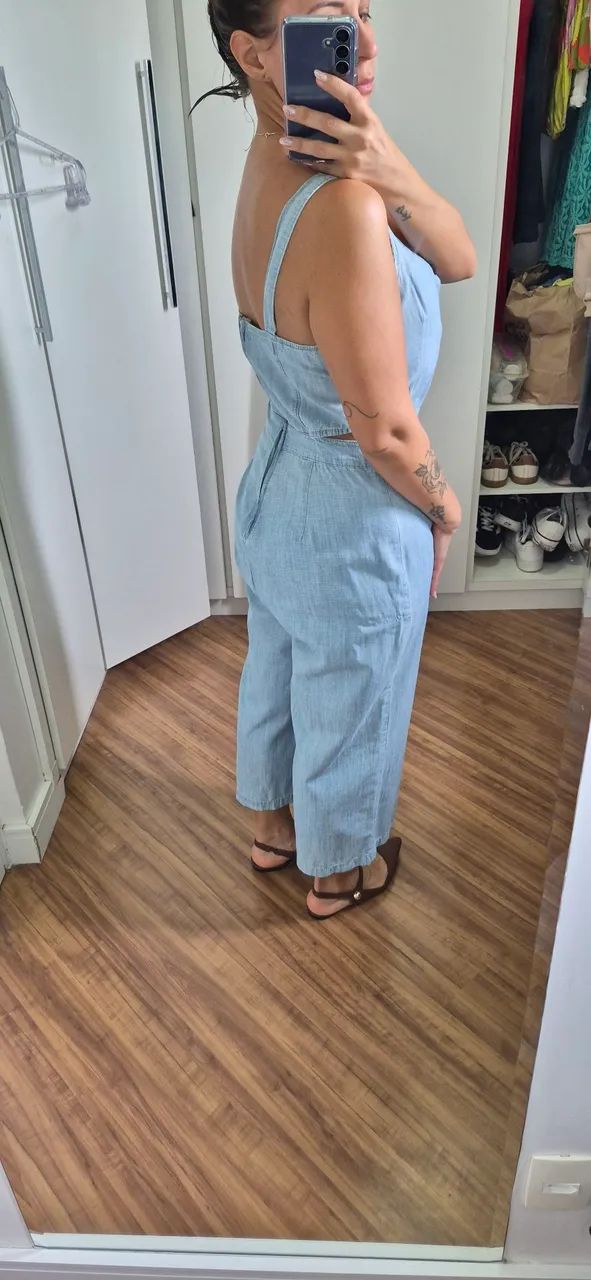 Macacão Jeans - Foto 3