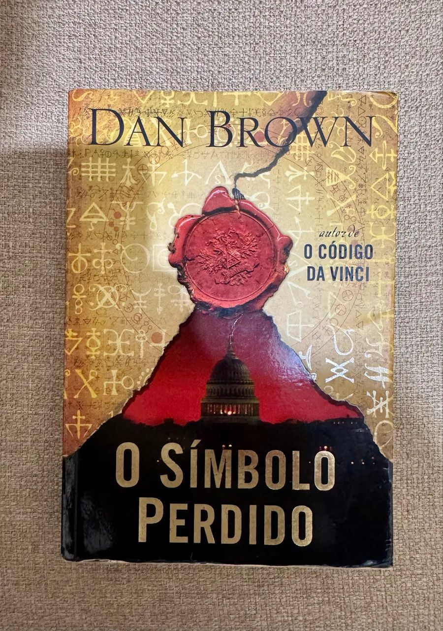 Livro Símbolo Perdido Dan Brown 