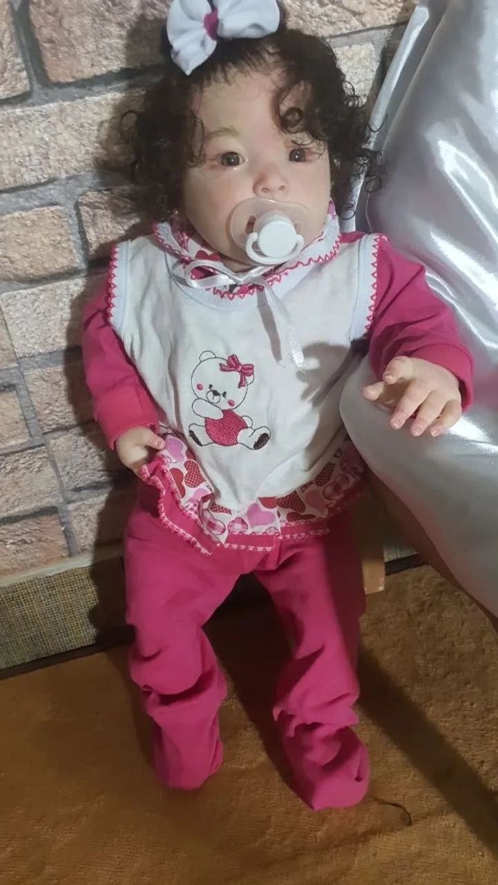 Boneca Bebê Reborn pronta entrega  - Foto 3