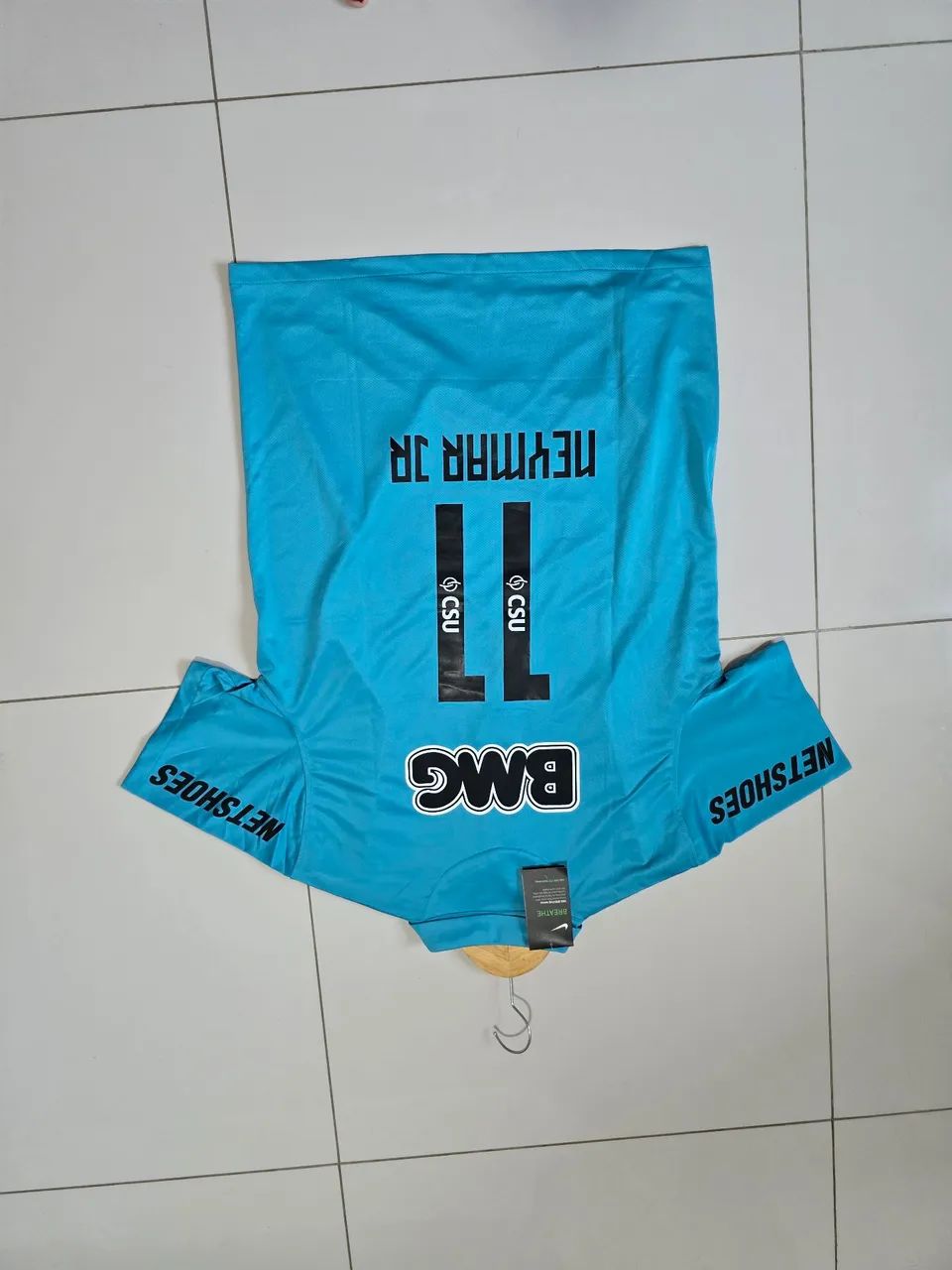 Camisa do Santos 2012, personalização do neymar jr - Foto 4