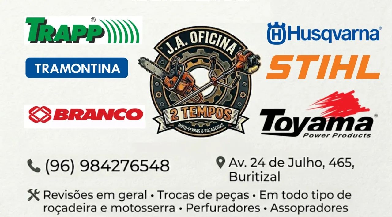 Mecânico de motores dois tempo 