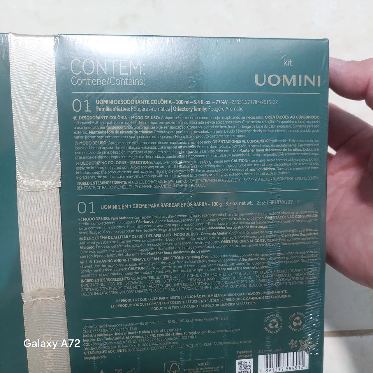 PERFUME UOMINI TRADICIONAL KIT (NOVO NA CX) - Foto 2