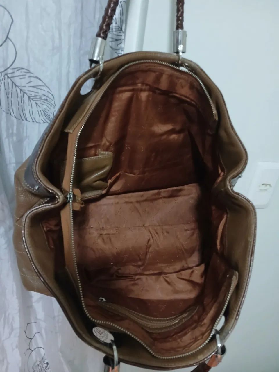 COURO LEGITIMO -BOLSA MARAVILHOSA  - Foto 4