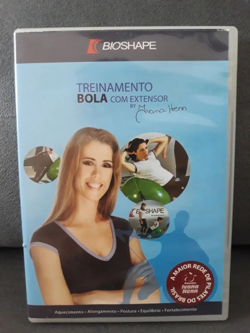 Coleção Exercícios 4 dvds Bioshape Pilates e Cama Elástica e Treino Corrida -- Ler Anúncio - Foto 2
