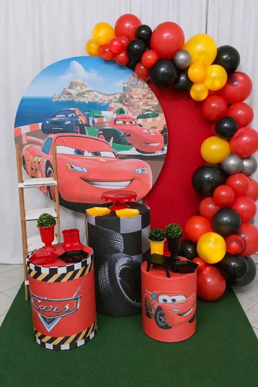 Decoração com balões 