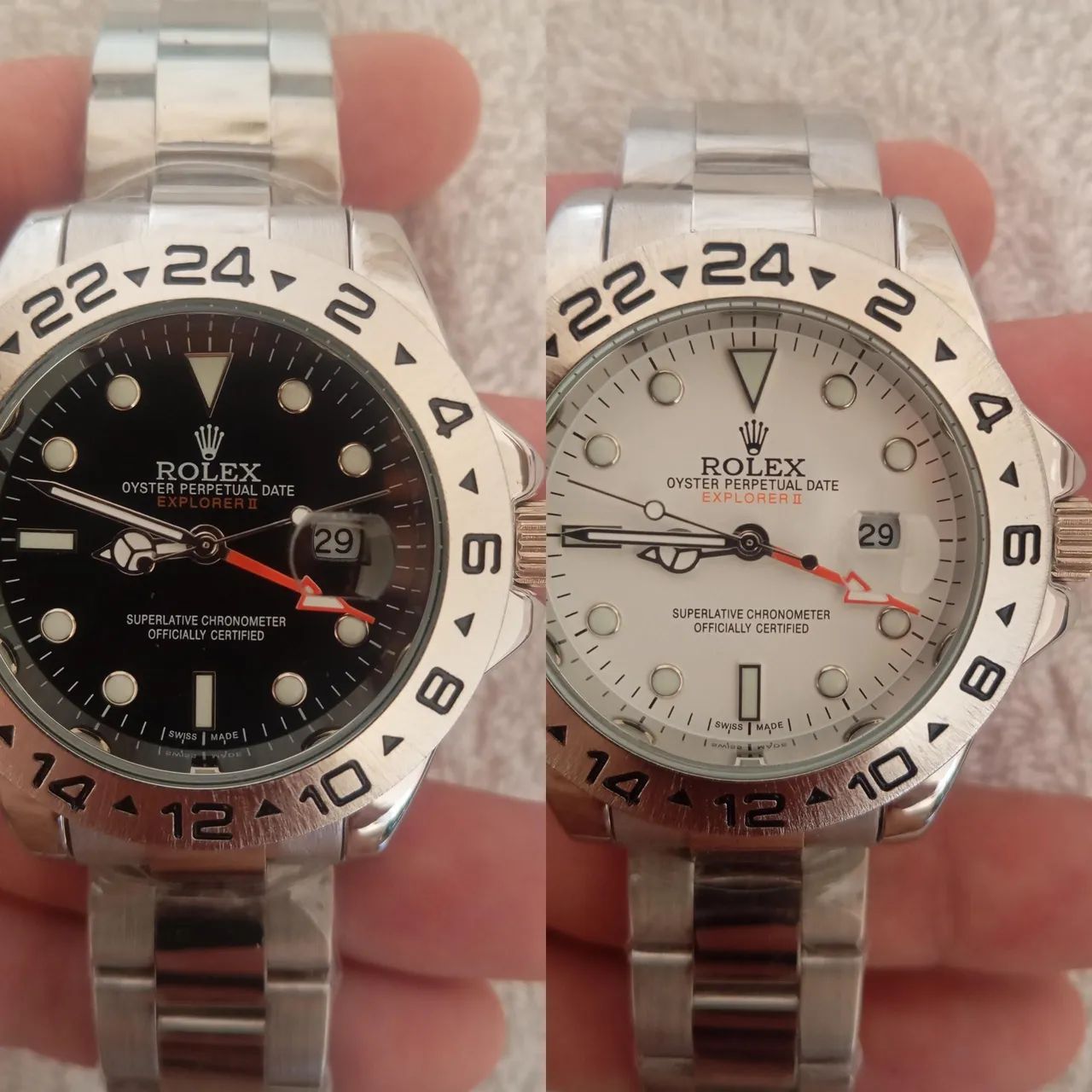 Relógio rolex Explorer ll, primeira linha 