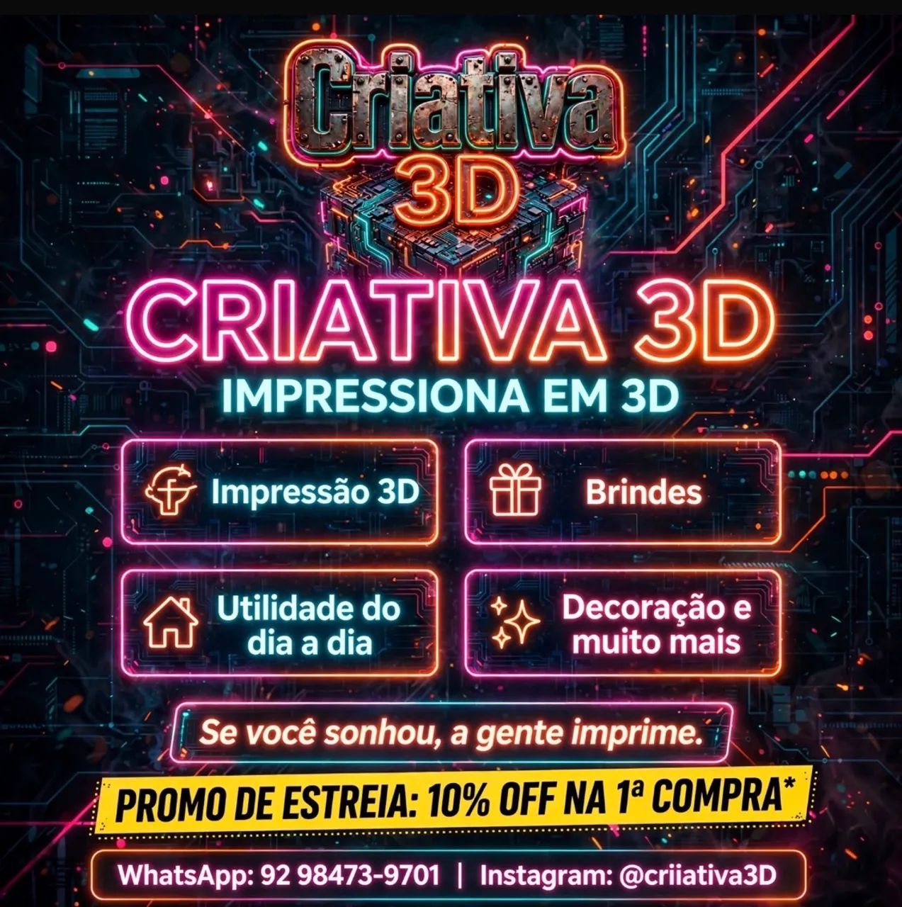 Impressão 3D - Foto 4