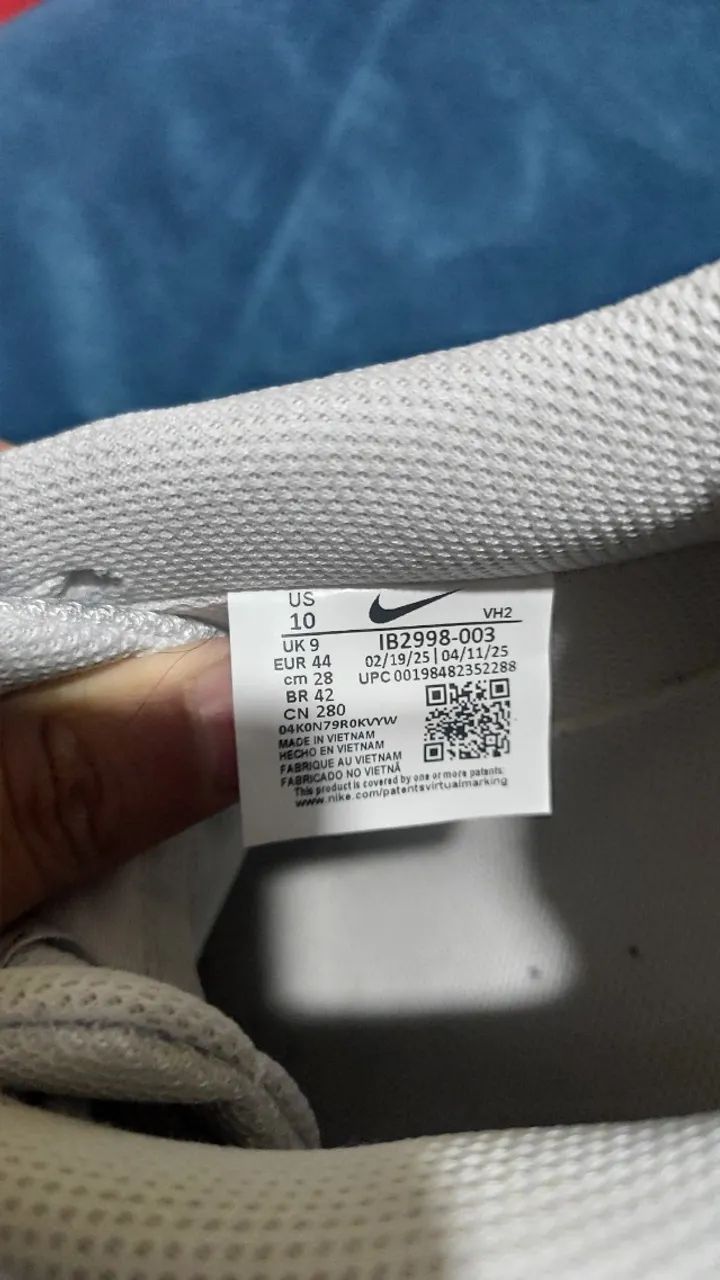 Tênis Nike Masculino cinza Original - Foto 2