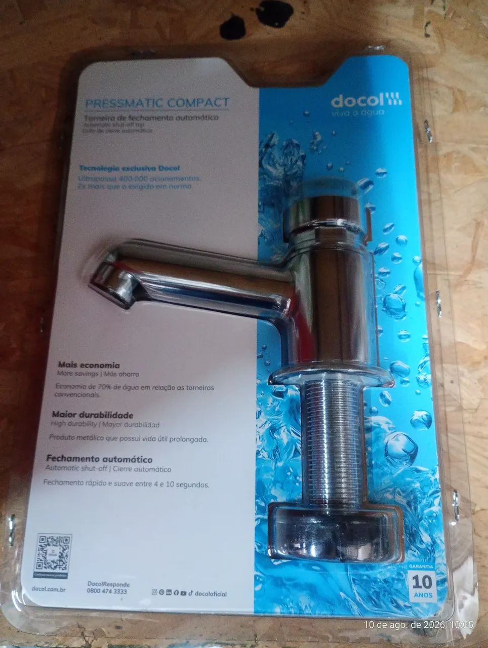 Torneira automática Docol