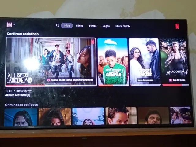 TV SMART SAMSUNG 42 POLEGADAS FUNCIONANDO PERFEITAMENTE 