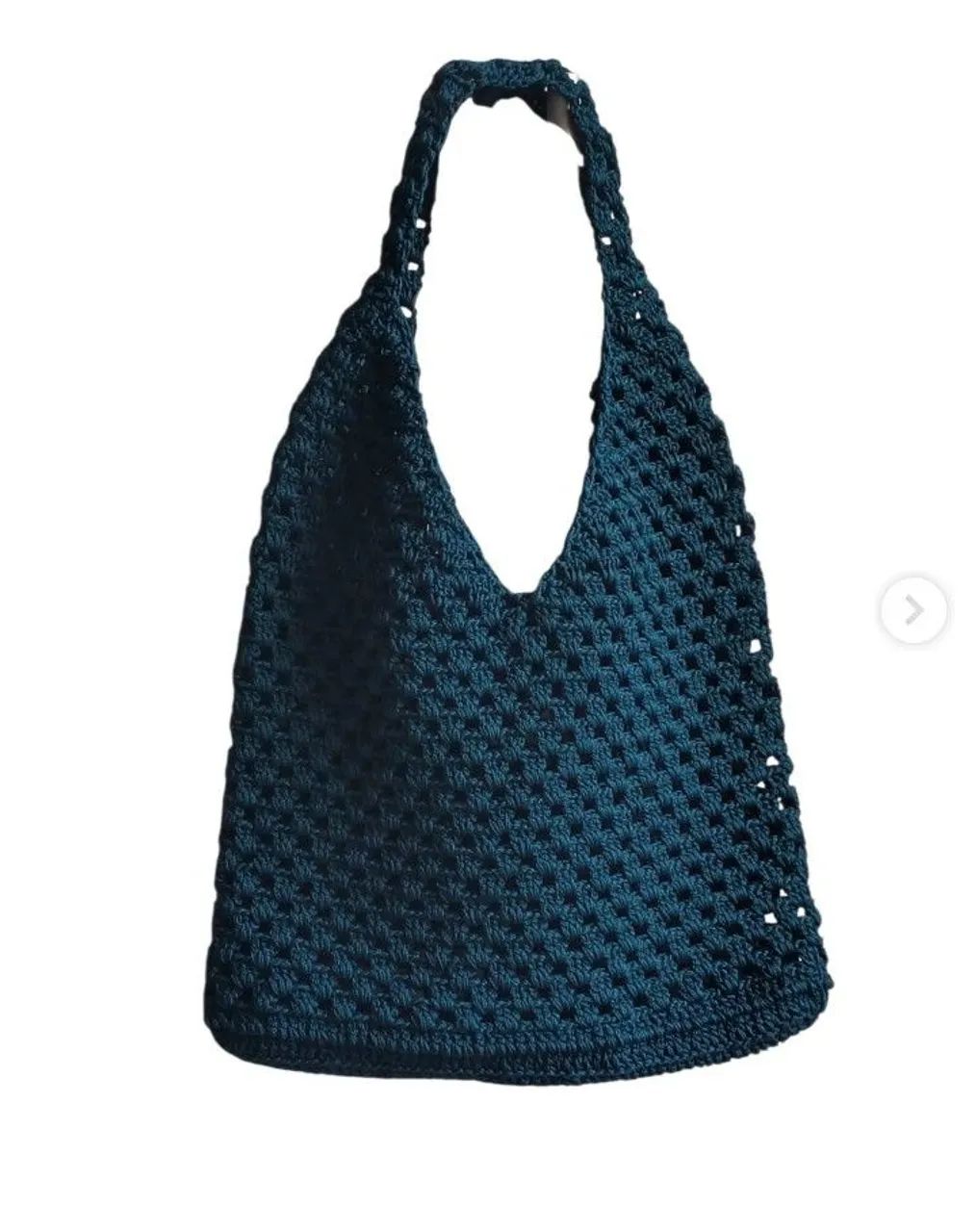 Bolsa Artesanal de Crochê 