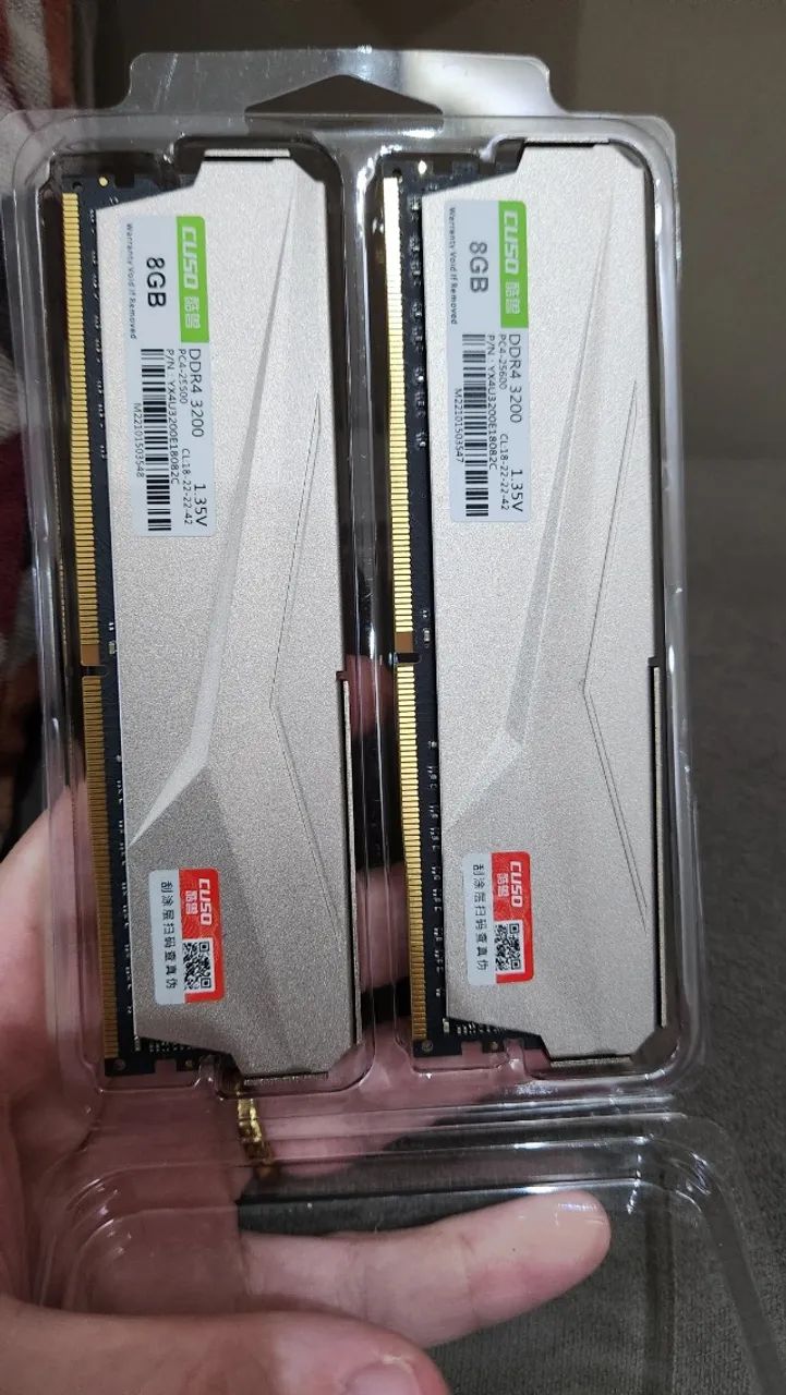 Memoria ram 2x8gb DDR4 3200mhz