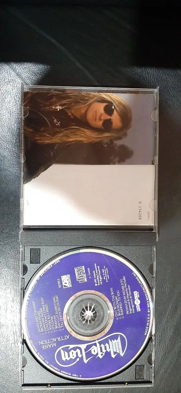 CD WHITE LION mane attraction  importado  - Foto 3