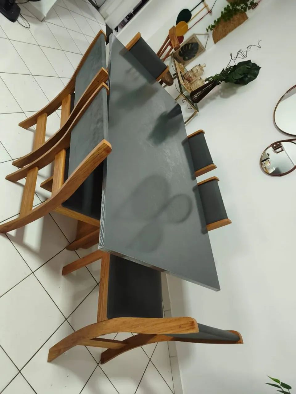 Mesa de Jantar 6 cadeiras NOVA