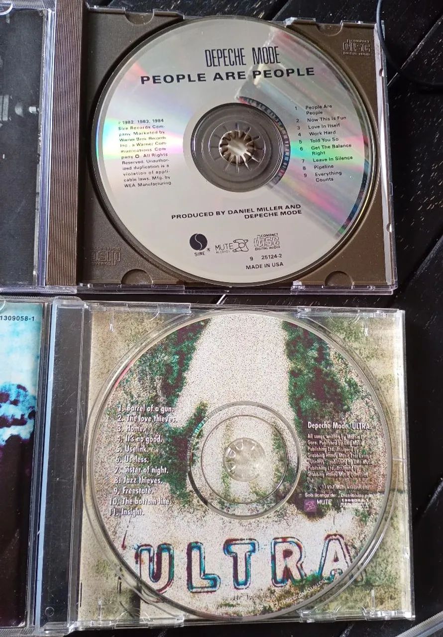 CDs DEPECHE MODE Ultra / People Are People  - Foto 3