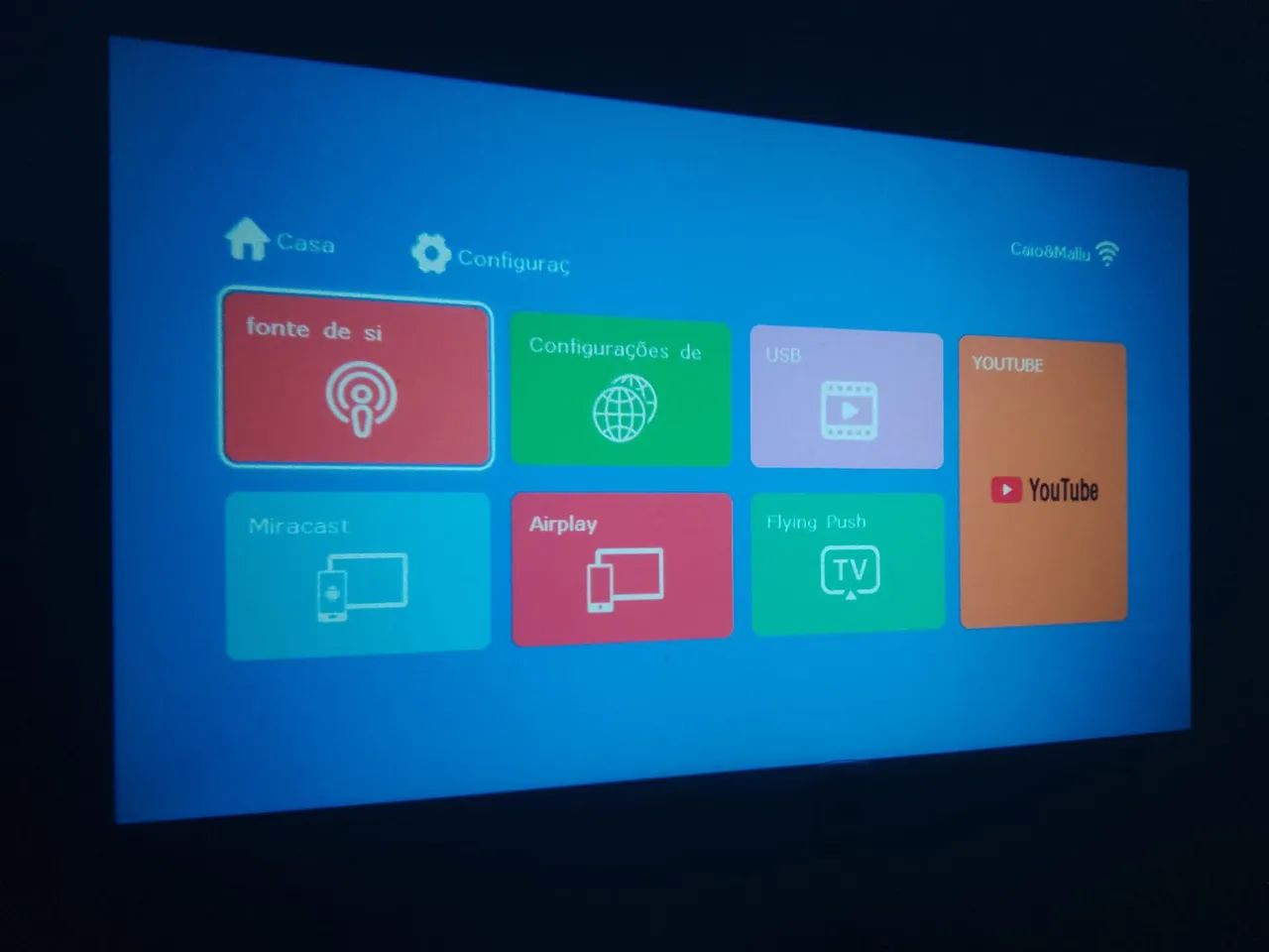 Projetor Led T7 4000lms - Foto 4