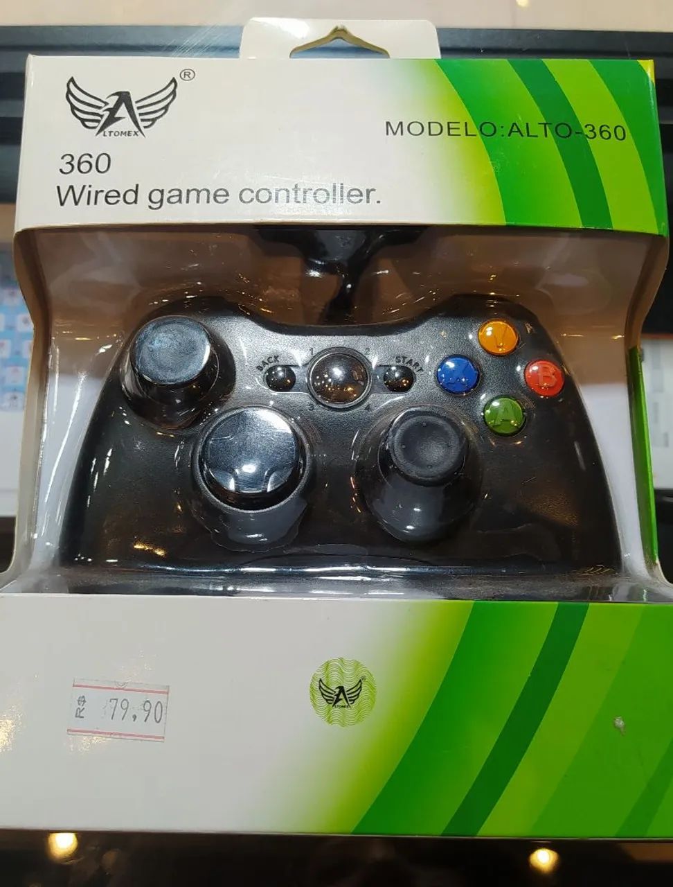 Wired game controller,Modelo:Alto-360
