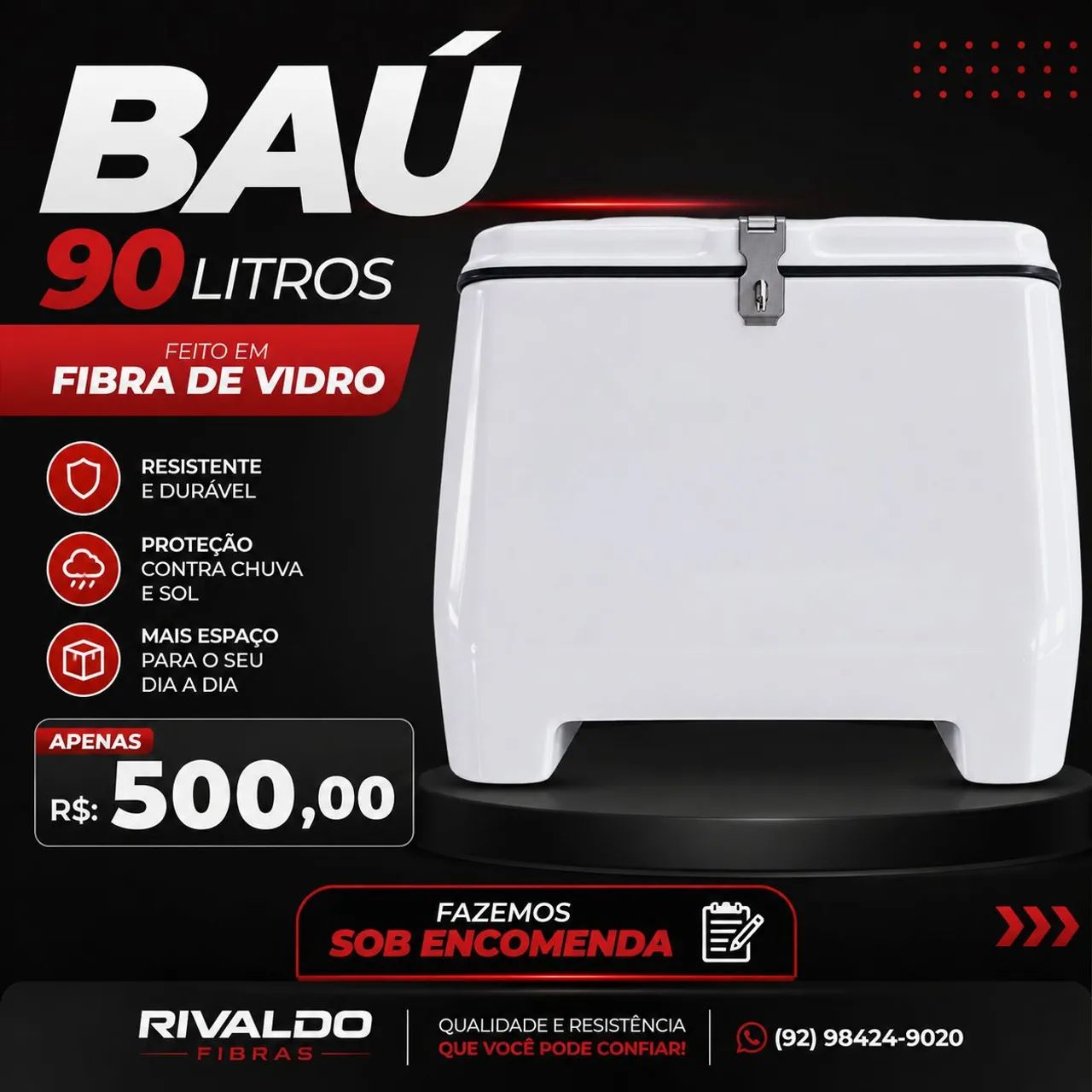 BAÚS PARA MOTOCICLETAS 