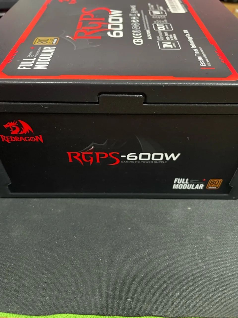Fonte Redragon 600w, 80 Plus Bronze, Pfc Ativo, Full Modular - Foto 4