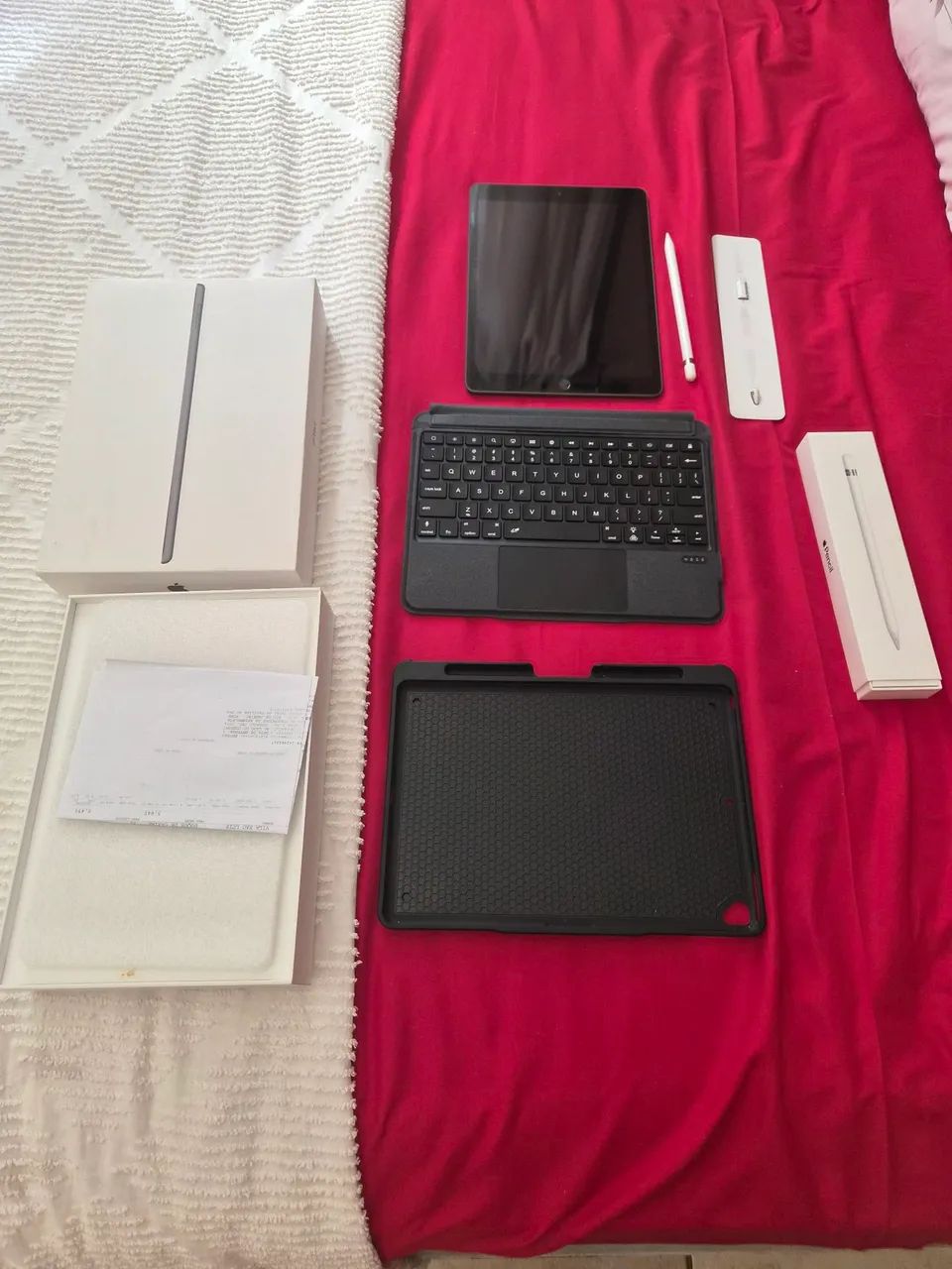 iPad 8ª Geração + Apple Pencil + Capas e Acessórios (Kit Completo!) - Foto 2