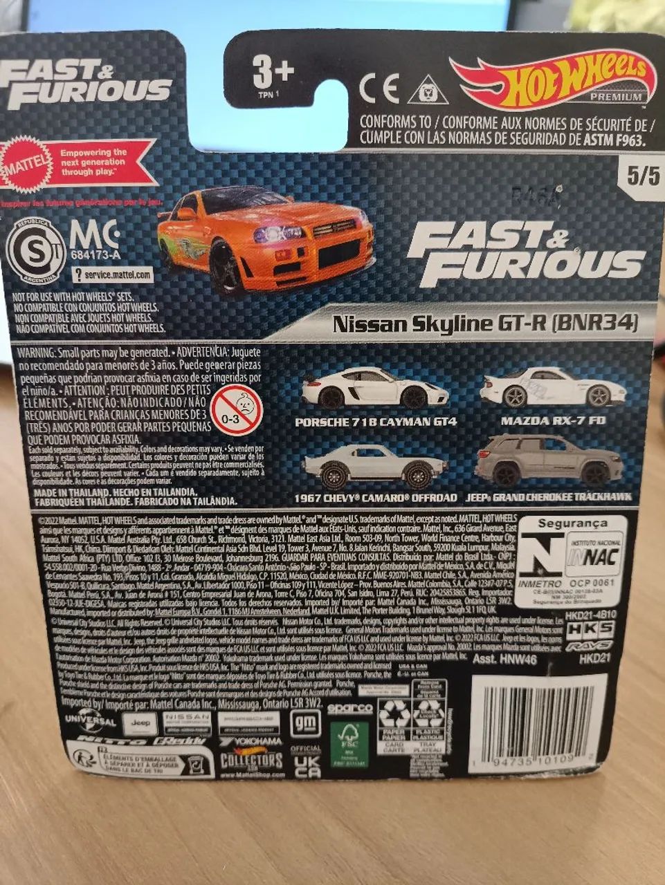Skyline R34 Velozes e Furiosos Hotwheels  - Foto 5