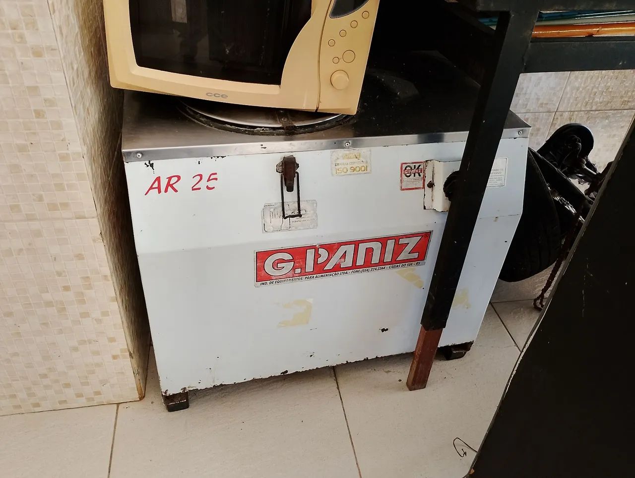 Masseira rápida 25kg 1 velocidade 