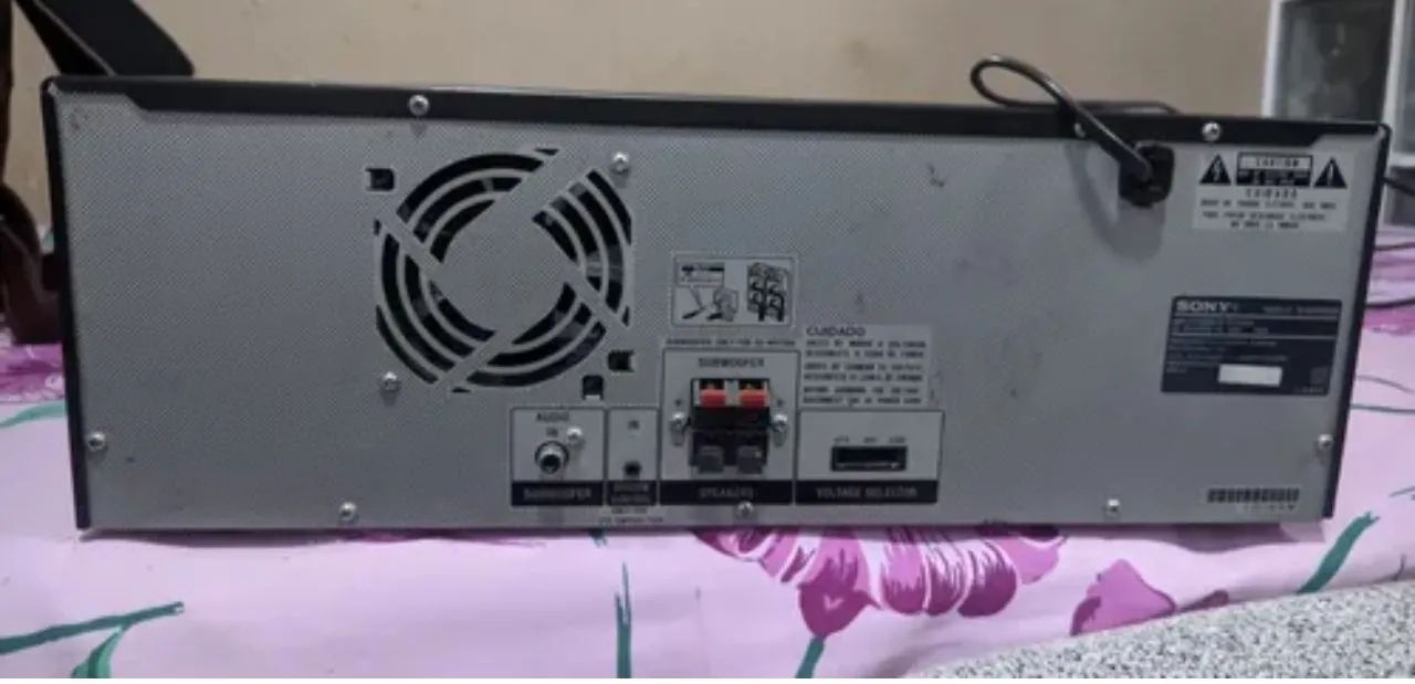 amplificador Sony e 2 subwoofer - Foto 2