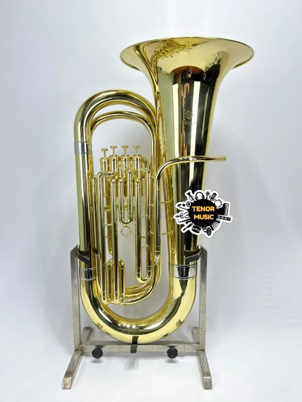 TUBA SCHIEFFER Sib SEMI-NOVA - Foto 4