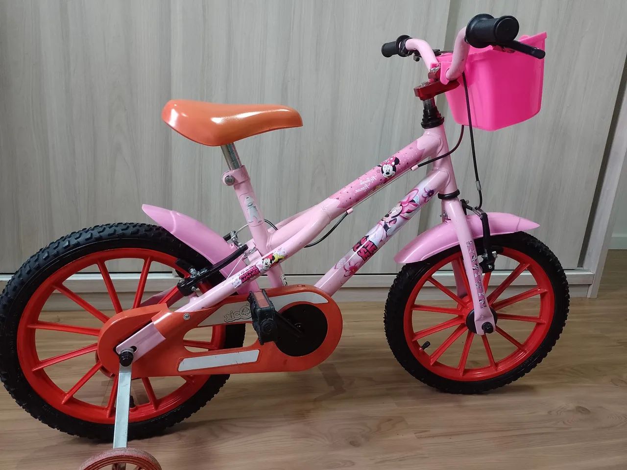 Bicicleta infantil aro 16 semi nova  - Foto 2