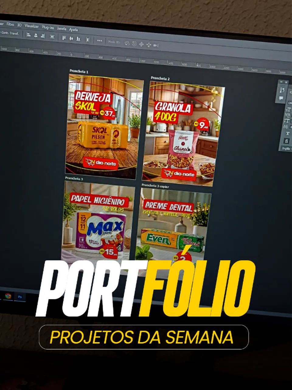 Precisa de designer ? - Designer para redes sociais