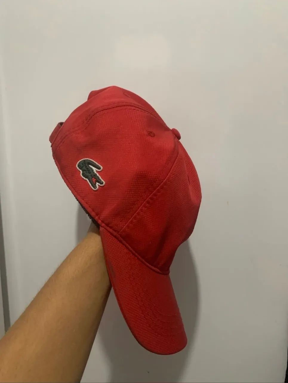Bone Lacoste Sport vermelho - Foto 2
