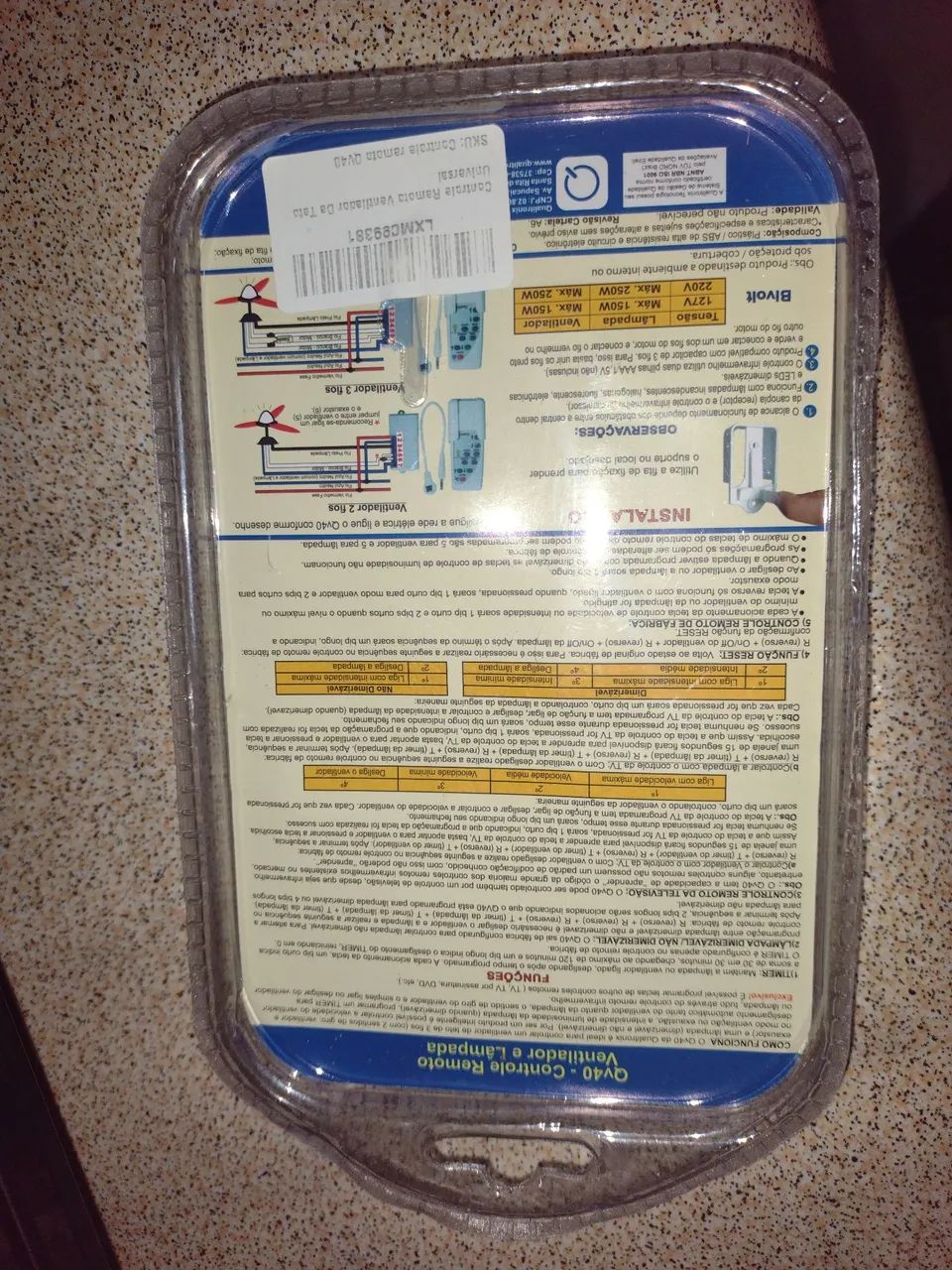 Controle para ventilador Bivolts - Foto 2