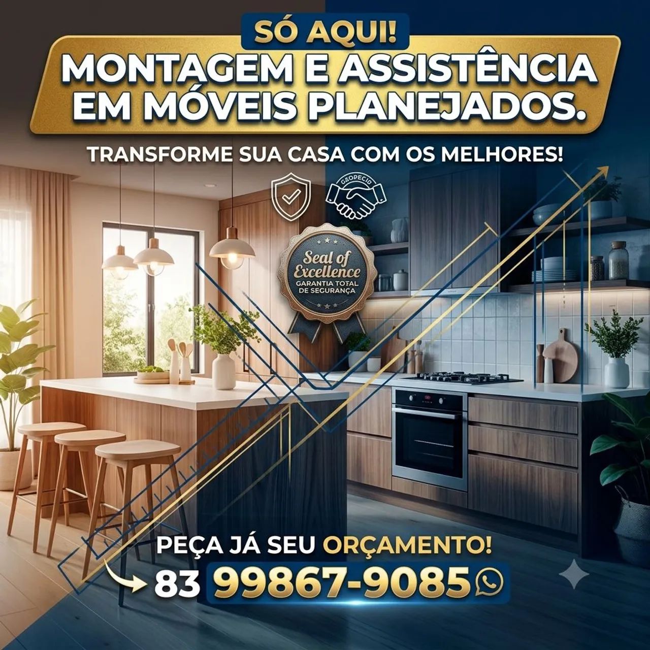Montagem e assistência em móveis Planejados 